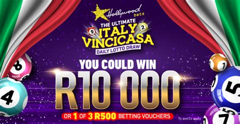 Italy VinciCasa Lottery Results and Game Details.